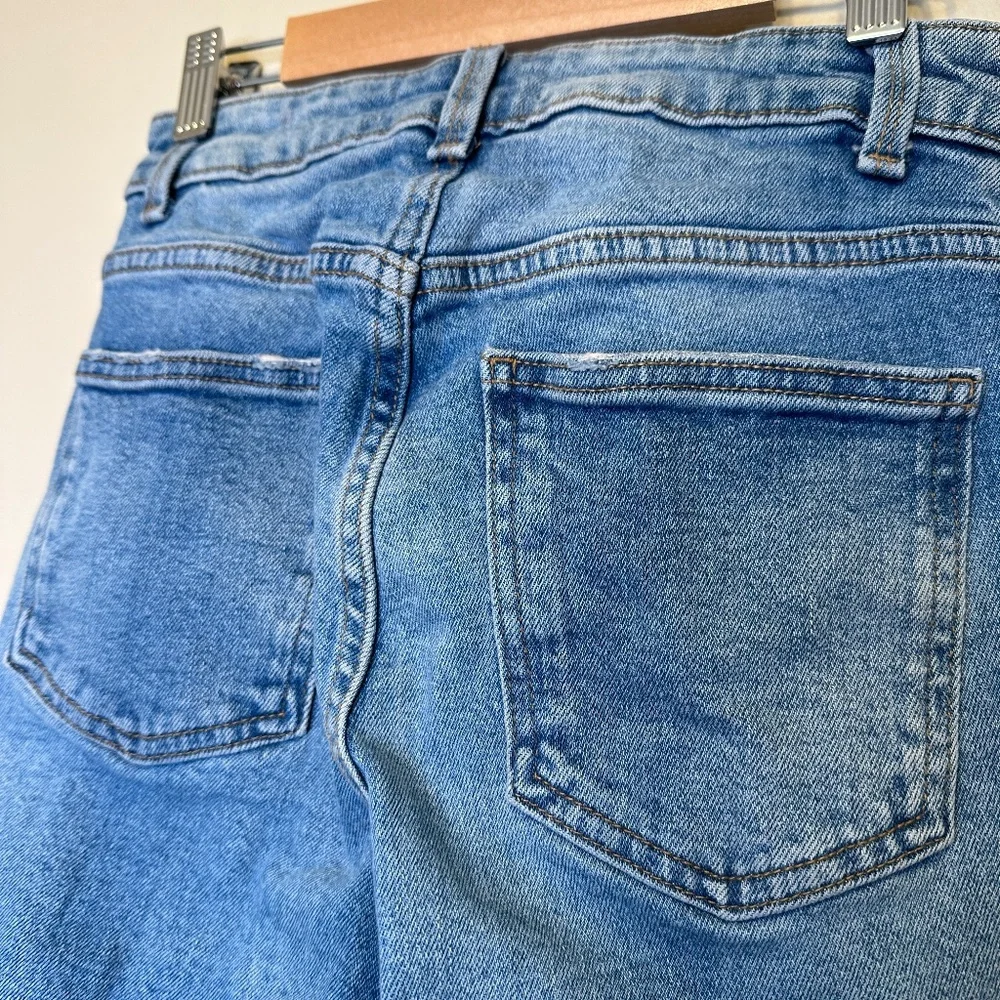 Denim Co | High Rise Perfect Wash Classic Rigged Quality Denim Slim Jeans - Picture 4 of 11